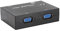 VGA Switch Box 2 PC to 1 Monitor VGA Splitter 2-in 1-out 2 Port Switcher Support VGA/XVGA/SVGA/UXGA Multi-sync Display Two Way VGA Vedio Switch for PC TV Monitor