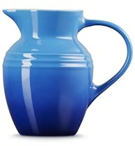 Le Creuset Jarra pequeña de cerámica de gres, 600 ml, 550 g, Azure, 80903062200005