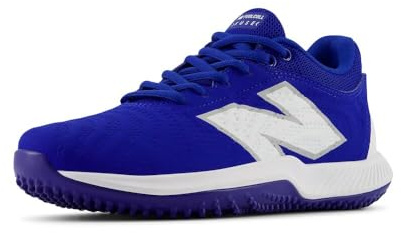New Balance Women's FuelCell Fuse V4 Turf Trainer Softball Shoe, Team Royal/Optic White, 5 M
