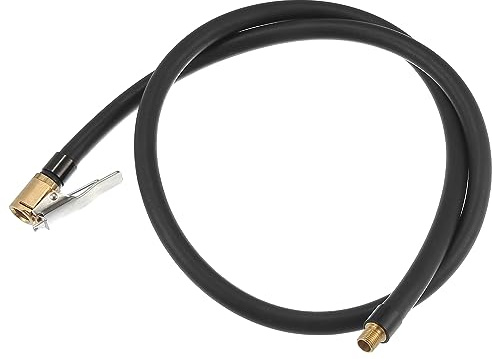 QUARKZMAN Auto Reifenfüll Pumpen Schlauch mit Verriegelung Luftspannfutter 80cm