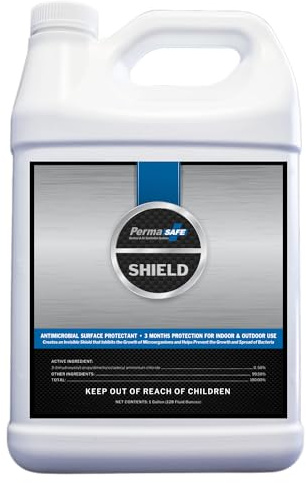 PermaSafe Shield, 90-Day Antimicrobial Surface Protectant; Mold, Mildew, Fungi, Algae and Odor Inhibitor, and More. 1 Gal.