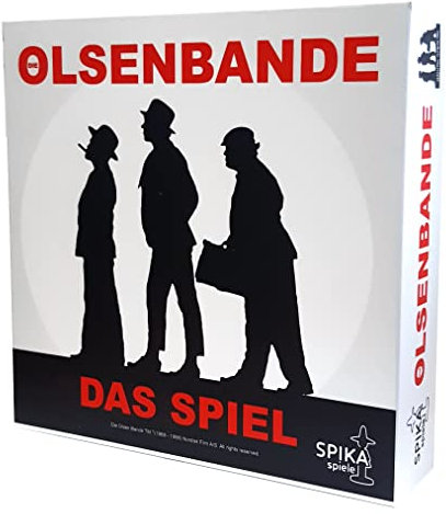 SPIKA | Die Olsenbande | Brettspiel | ab 8 Jahre | 2-4 Spieler