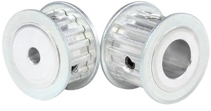 UAMOU Riemenscheibe T5-16T, Bohrungsgröße 5/6/6,35/7/8/10/12/14 mm, Zahnscheibe, AF-Form, Zahnabstand 5 mm, for T5, Breite 10/15 mm, Zahnriemen Cheerfully (Color : 1PC_16 MM, Size : 14 mm)