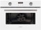 Infiniton Horno Compacto Multifuncion HN-A45MB Alto 45cm Clase A 2800W Display digital LED Easy-tronic Control de tiempo de finalización Puerta de doble acristalamiento (Blanco)