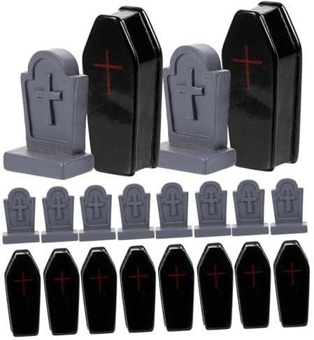 Anneome 20pezzi Lapidi Decorative per Halloween Decorazioni e Halloween Lapidi per Cimitero e Accessori per Spettrale