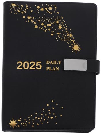 STOBOK Daily Planner Wochen Und Monatsplaner Design Für Studenten Und Berufstätige Mit Dickem Papier Und To-do-listen Für Effektives Zeitmanagement