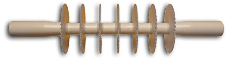 Rullo Tagliapasta per Sfoglia In Pom Lame Dentate Cod. 990201