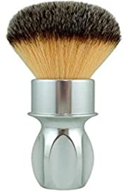 RAZOROCK Silver 400 Plissoft Synthetischer Rasierpinsel 24 mm Knoten 100 g