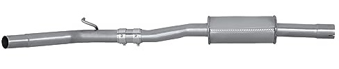 HELLA 8LC 366 025-721 Middle Silencer - Easy2Fit Kit - Middle - Two Piece - Set with Attachments