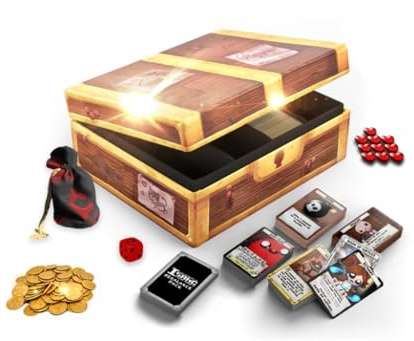 Maestro Media: The Binding of Isaac: Four Souls - Big Boi Box - Includes Requiem Expansion & Large Box to Store It All in, Ages 13+, 1-4 Players