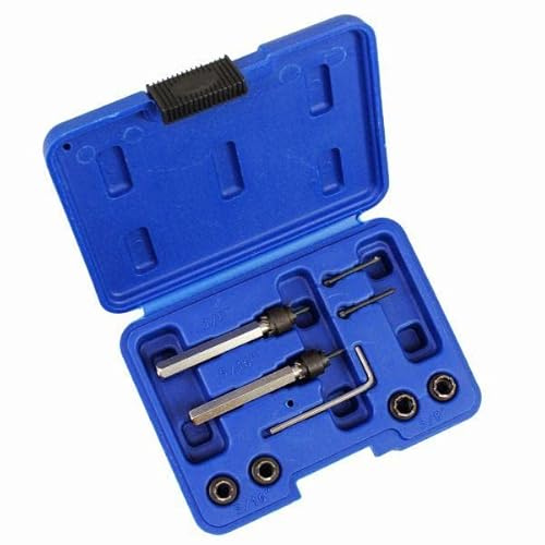 US PRO Verktyg 9 st punktsvetsskärarset 8 mm och 9,5 mm fläcksvetsborttagning 2695