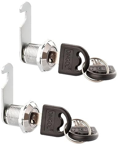 File Cabinet Lock Drawers Locks RV Storage Lock Tool Box Locks Replacement Set (20mm)