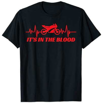 Cool Motorbike For Men Women Kids Motorbike Racing Funny T-Shirt