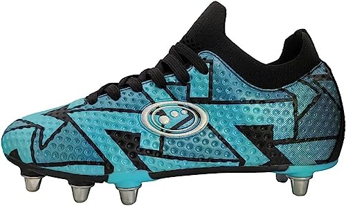 Optimum Aztec Fly Stickad Rugby Boot - Blå, BLÅ, 46 EU