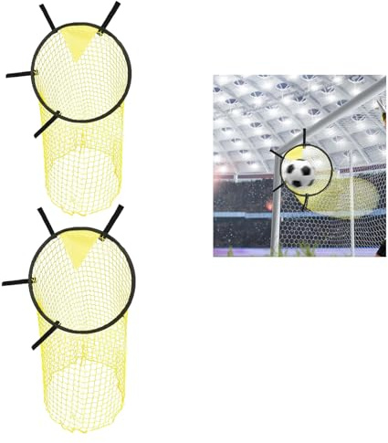 Zequech 2 delar uttag topp fack målnät, fotbollsmålträningsmål, övningshörn kicks, frispark, långdistansbilder, spänne justerbar reprem, inte lätt att flytta