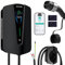 WADA POWER Stazione di Ricarica per Veicoli Elettrici Monofase 7 kW: Caricabatterie EV Tipo 2 per Auto Elettrica Controllo App e Carta RFID, EV Charger con 5 M Cavo, IEC 62196-2
