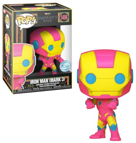 Funko Pop Iron Man (Mark 3) Special Edition 1406 Multicolored Vinyl Figurine