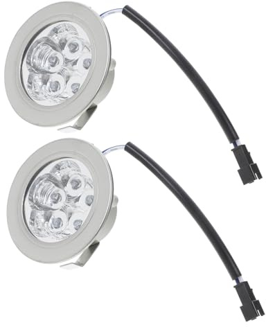SMASOLO Bombilla LED para Campana Extractora 2 Piezas bajo Consumo Lámpara para Cocina y Estufa Integrada 12v 2w Luz Fría para Ventilación de Cocina