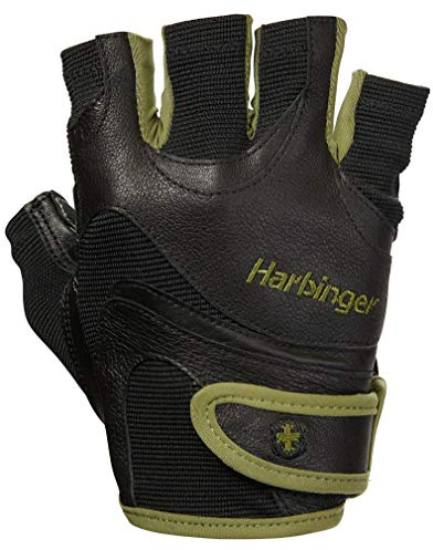 Harbinger FlexFit Fitness Handschuh Herren, Gewichtheber Handschuhe, Waschmaschinengeeignet