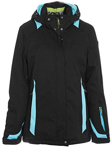 Killtec Shirley Skijacke Damen in Übergröße, schwarz, 54