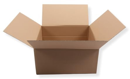 10 St. Faltkarton Karton 400x400x200 mm 1 wellig Versandkiste