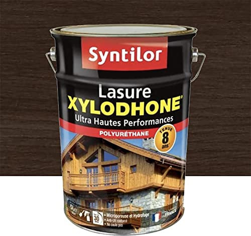 Syntilor - Lasure Xylodhone® Ultra Hautes Performances 8 Ans Chêne Rustique Satiné 5L
