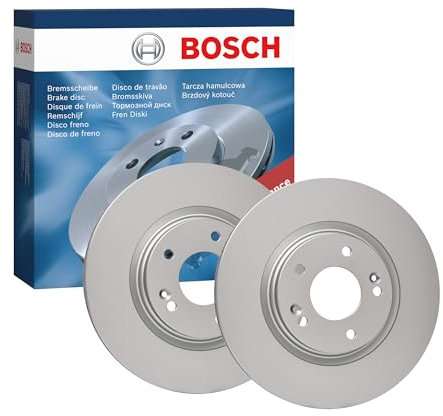 Bosch BD2643 Discos de freno, certificación ECE-R90, 1 juego de 2 discos