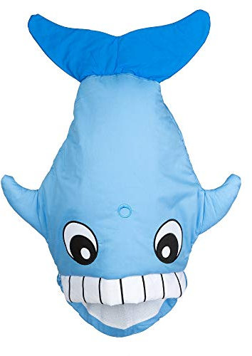 all Kids United® Todos los sacos de dormir infantiles saco de pies de algodón, saco para cochecito, saco de dormir de invierno para niñas y niños 85 x 70 x 6 cm (Ballena)