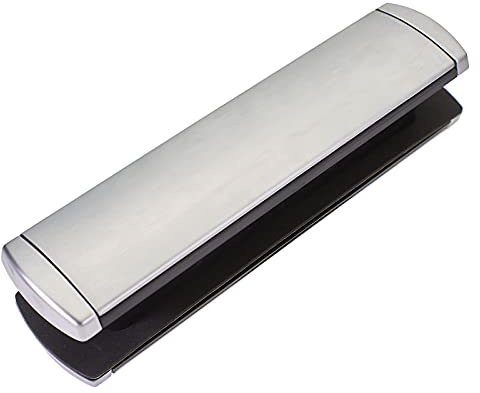 Omega 2 Premium 12 Sprung Door Letterplate (40-80) - Chrome (Satin)