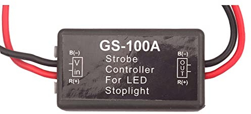GS-100A Flash Strobe Controller Flasher Module forBrake Tail Stop Light 12V-24V
