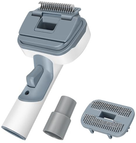 MOPEI 3 in 1 Spazzola Aspirante per Cani e Gatti Si adatta alla maggior parte degli aspirapolvere con tubi da 32 e 35 mm