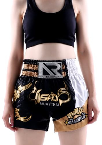 Hearttouch, pantaloncini Muay Thai da combattimento, pantaloncini thailandesi per bambini, pantaloncini da boxe thailandese da allenamento, pantaloncini da boxe premium per Thaiboxing, kickboxing