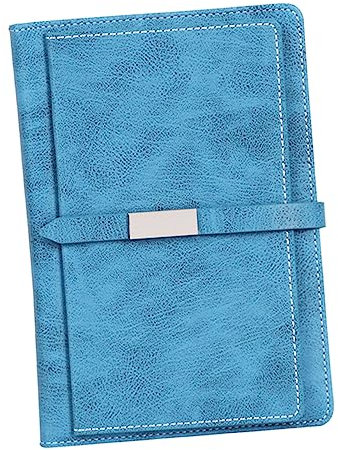 DIYEAH Retro Notizbuch Mit Schnallenverschluss Vielseitig Für Schule Und Büro Stilvolles Blau Als Für Und Schüler