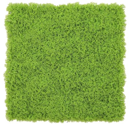 Well Home Jardín Vertical Artificial, Panel de Seto 100x100cm, para decoración Interior y Exterior - en Verde Exuberante y Realista