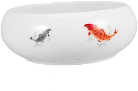 jojofuny 1pièce Grand Vase Céramique pour Lavage De Pinceaux Outil De Nettoyage pour avec Motif Aléatoire Accessoire Pratique pour