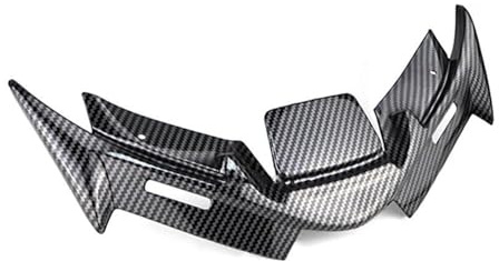 DYDGUTUFB Motociclo Carena Pannello per Yamaha R15v4 2021-2023 Copertura Decorativa per Alettoni Anteriori del Cupolino della Moto(Carbon)