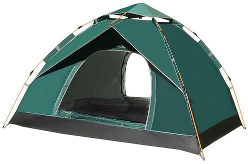 Anise Star Camping Zelt 2-3 Personen, Pop Up Wurfzelt, 4 Saison Kuppelzelt