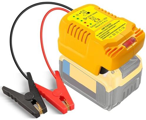 Kuuleyn Démarreur de Saut de Voiture 12 V, Booster de Batterie Automobile Portable d'urgence pour Batterie Li DCB206 DCB230 DCB240 DCB612 DCB609 DCB606 série 20 à 60 V