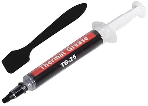 Itek Pasta Termica TG-25 - Siringa da 2g con spatola, Gray