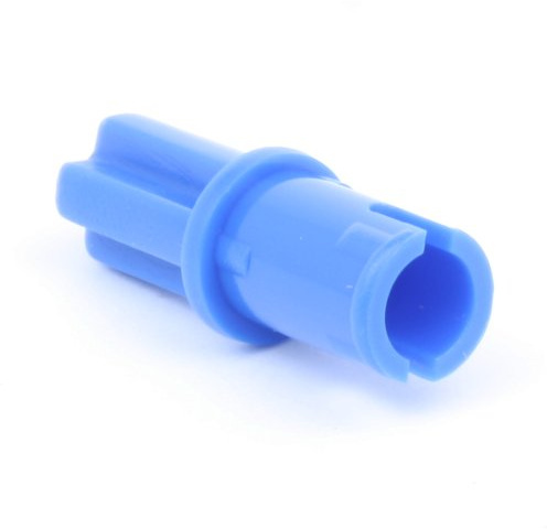 80 Stück LEGO TECHNIC Achse mit Pin in Blau.