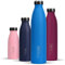 720°DGREE Edelstahl Trinkflasche “milkyBottle” - 1L - BPA-Frei, Auslaufsicher, Kohlensäure geeignet - Thermosflasche für Sprudel, Sport, Uni, Schule, Fitness, Outdoor, Camping