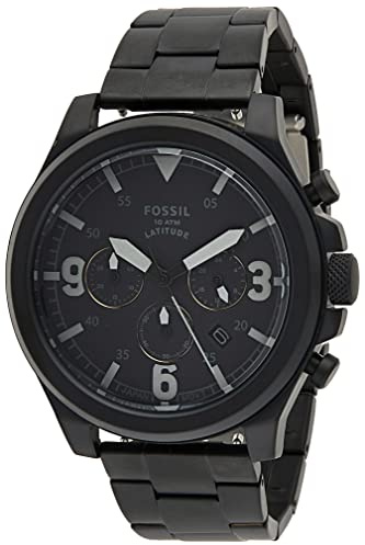 Fossil Herren Chronograph Armbanduhr Latitude