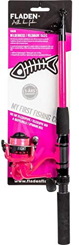 Fladen - My First Fishing Combo, Set, 165cm (Schwarz/Pink)
