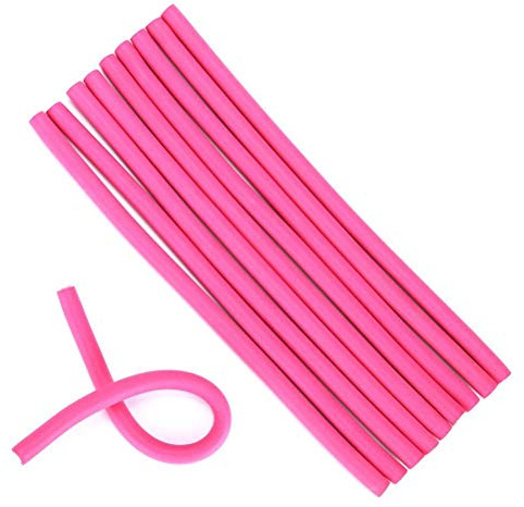 WINBST Papilots, Spiral Twist Hair Curlers, Curlers Flex Curlers DIY Styling Barber Curling Iron Hair Styling Tool Spongia Foam Twist Curls