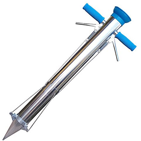 Gmjay Handled Planter Tools and Vegetable Seedling Tool Manual Plant Transplanter,double handle