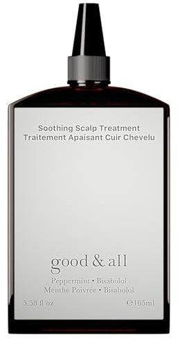 Good&All Dry Itchy Scalp Treatment - Leave-in Itch Relief with Peppermint & Bisabolol, Fragrance-Free, Paraben-Free, Vegan, Cruelty-Free - 165ml