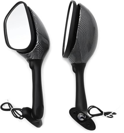 Motorrad Lenkerendenspiegel Für Suzuki Für GSXR 600 750 2006-2015 /GSXR 1000 Motorrad Rückspiegel Blinker Anzeige Cafe Racer Zubehör Spiegel Motorrad Rückspiegel