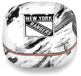 Head Case Designs Offizielle NHL Marmor New York Rangers Vinyl Haut Aufkleber Abziehbild Abdeckung kompatibel mit Buds Live/Buds Pro / Buds2