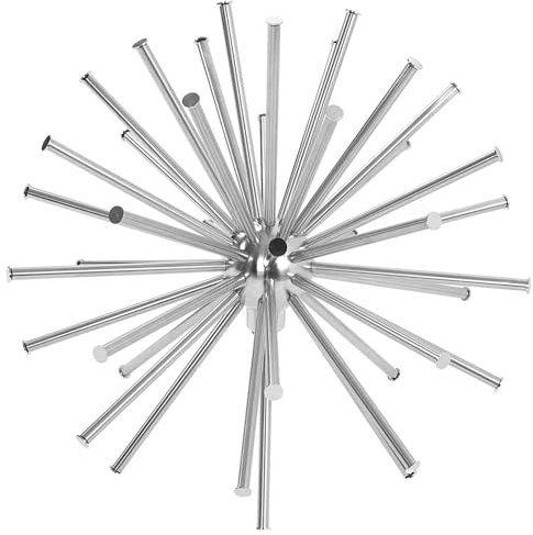 Buse de Pissenlit en Acier Inoxydable, Buse de Fontaine de Pissenlit, Buse de Boule de Cristal, Buse de Fontaine de Pissenlit, Buse de Cristal Multi-trous pour le Jardinage (G1