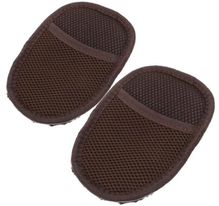 BESPORTBLE 2pcs Leather Shoe Wipe Gloves Shoe Polishing Mitts Gentle Material Cleaning and Polishing Kit for Car Detailing